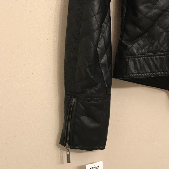 Faux leather jacket - Picture 4 of 4